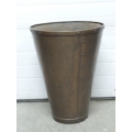 28 in. Aged Brass Aesthetic Plant Pot
